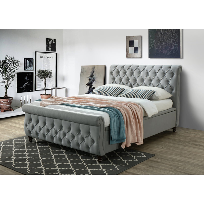 Mercer41 Swearingen Upholstered Ottoman Storage Bed Wayfair.co.uk